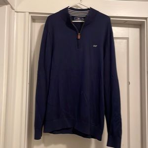 Vineyard Vines Boathouse Quarter-Zip Sweater